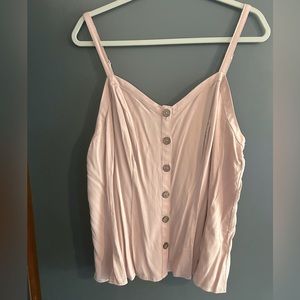 Blush pink tank top